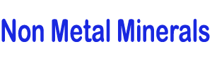 Non-metal minerals